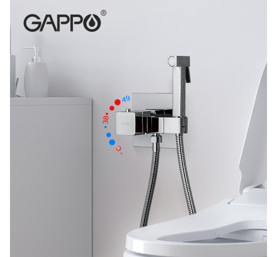 Гігієнічний душ з термостатом Gappo G7207-40