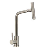 Змішувач для кухні Wezer EKO4E-01 нержавійка