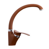 Змішувач для кухні Frap F4101-14 коричневий