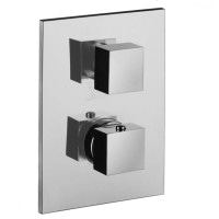 LEQ 519СR LIGHT змішувач для ванни термостатичний прихованого монтажу, хром