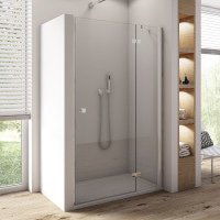 Душові двері San Swiss Annea AN13D10005007 Душові дверцята, 100 см, скло прозоре, профіль алюм.хром