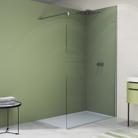 STR4P0905007 WALK-IN EASY душевая фиксированная перегородка, 900x2000мм, стекло прозрачное, проф. алюхром