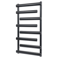 Дизайнерська сушарка для рушників LION 8/900 чорний матовий