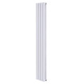 Вертикальний дизайнерський радіатор опалення ARTTIDESIGN Rimini II 4/1500/236/50 білий матовий