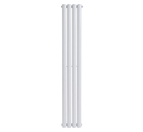 Вертикальний дизайнерський радіатор опалення ARTTIDESIGN Rimini II 4/1500/236/50 білий матовий