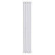 Вертикальный дизайнерский радиатор отопления ARTTIDESIGN Rimini II 4/1500/236/50 белый матовый