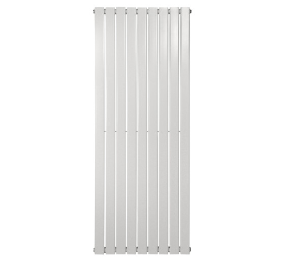Вертикальний дизайнерський радіатор опалення ARTTIDESIGN Livorno 9/1800/612/50 білий матовий