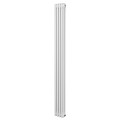 Вертикальний дизайнерський радіатор опалення ARTIDESIGN Bari II 4/1800/200 білий матовий