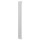 Вертикальний дизайнерський радіатор опалення ARTIDESIGN Bari II 4/1800/200 білий матовий