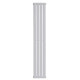 Дизайнерский вертикальный радиатор отопления ARTTIDESIGN Livorno 4/1800/272/50 белый матовий