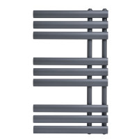 Дизайнерська сушарка для рушників Grasse 9/820 сірий матовий