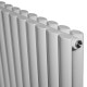 Горизонтальний дизайнерський радіатор опалення ARTTIDESIGN Rimini II G 17/550/1003 білий матовий