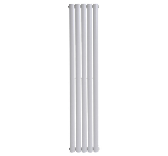 Вертикальний дизайнерський радіатор опалення ARTTIDESIGN Rimini 5/1800/295 білій матовий