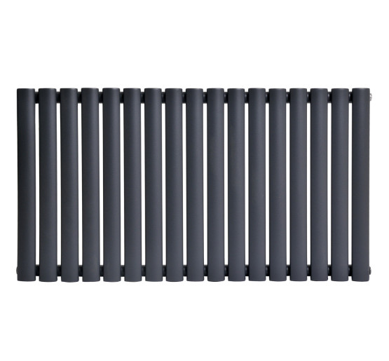 Горизонтальный дизайнерский радиатор отопления ARTTIDESIGN Rimini G 17/550/1003 серый матовый.