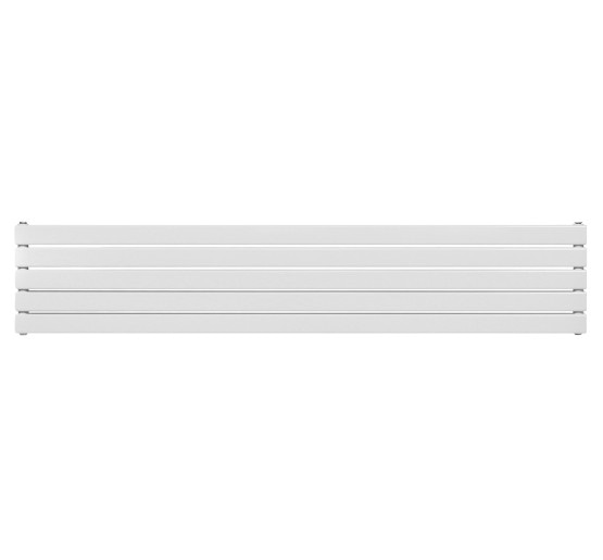 Горизонтальний дизайнерський радіатор опалення ARTTIDESIGN Livorno ІІ G 5/340/1800 білий матовий