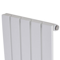 Вертикальный дизайнерский радиатор отопления ARTTIDESIGN Terni 5/1800/295 белый матовый
