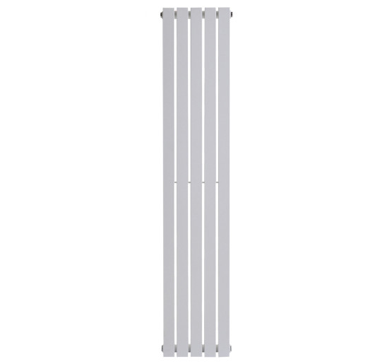 Вертикальний дизайнерський радіатор опалення ARTTIDESIGN Terni 5/1800/295 білий матовий