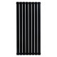 Дизайнерський вертикальний радіатор опалення ARTTIDESIGN Livorno 8/1400/544 чорний матовий.