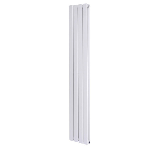 Дизайнерский вертикальный радиатор отопления ARTTIDESIGN Livorno II 4/1800/272 белый матовый.