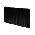 Горизонтальний дизайнерський радіатор опалення ARTTIDESIGN Rimini II G 17/550/1003 чорний матовий
