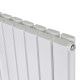 Горизонтальный дизайнерский радиатор отопления ARTTIDESIGN Terni II G 10/600/590 белый мат