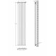 Вертикальный дизайнерский радиатор отопления ARTTIDESIGN Terni 5/1800/295 чорний матовый