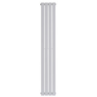 Вертикальный дизайнерский радиатор отопления ARTTIDESIGN Terni 4/1800/236 белый матовий