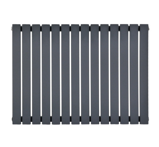 Горизонтальні дизайнерські радіатори опалення ARTTIDESIGN Terni ІІ G 14/600/826 сірий матовий