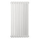 Вертикальний дизайнерський радіатор опалення ARTTIDESIGN Verona 10/1200/600 білий матовий