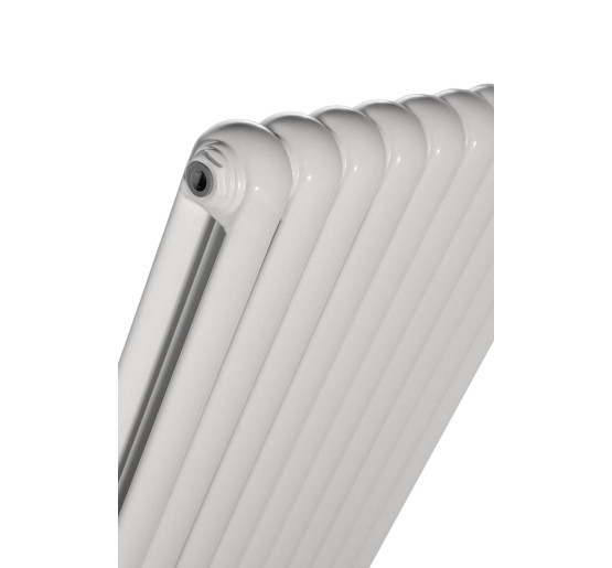 Вертикальний дизайнерський радіатор опалення ARTTIDESIGN Verona 10/1200/600 білий матовий