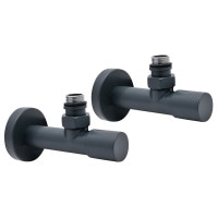 Комплект дизайн кранов Artti подовжений 1/2” x 1/2” сірий матовий