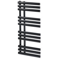 Дизайнерська рушникосушка Grasse 12/1130 чорна матова