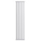 Вертикальний дизайнерський радіатор опалення ARTTIDESIGN Matera II 7/1800/413/50 білий матовий