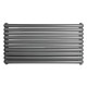 Горизонтальный дизайнерский радиатор отопления ARTTIDESIGN Sora 10/600/1200 серый матовый
