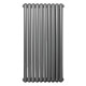Вертикальний дизайнерський радіатор опалення ARTTIDESIGN Verona 10/1200/600 сірий матовий