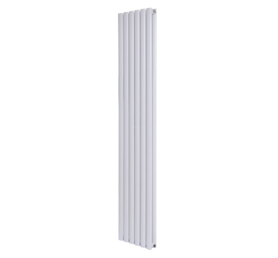 Вертикальний дизайнерський радіатор опалення ARTTIDESIGN Rimini II 6/1800/354/50 білий матовий