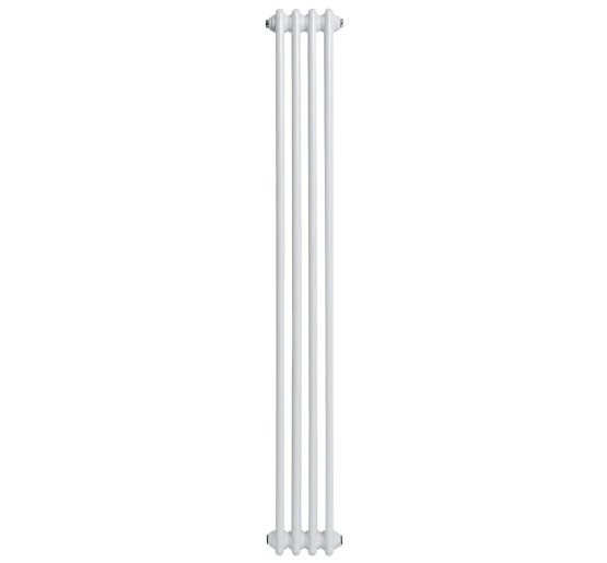Вертикальний дизайнерський радіатор опалення ARTIDESIGN Bari 4/1800/200 білий матовий
