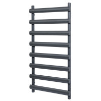 Дизайнерська рушникосушка Menton 8/992 сірий матовий