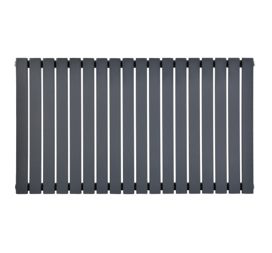 Горизонтальный дизайнерский радиатор отопления ARTTIDESIGN Terni G 18/600/1062 серый матовий