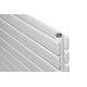 Горизонтальний дизайнерський радіатор опалення ARTTIDESIGN Livorno ІІ G 8/544/600 білий матовий