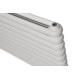 Горизонтальный дизайнерский радиатор отопления ARTTIDESIGN Sora 10/600/1200 белый матовый