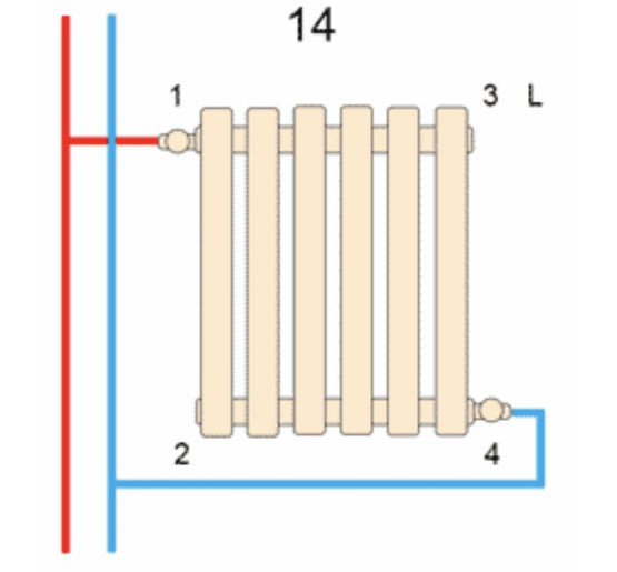 Вертикальный дизайнерский радиатор отопления ARTTIDESIGN Bari II 4/1800/200 серый матовый