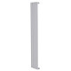 Вертикальный дизайнерский радиатор отопления ARTTIDESIGN Rimini 4/1800/236 белый матовий