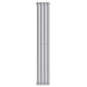Вертикальний дизайнерський радіатор опалення ARTTIDESIGN Rimini 4/1800/236 білий матовий