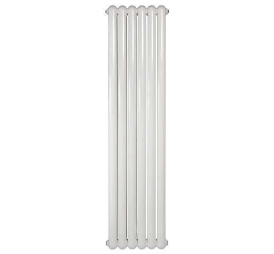 Вертикальний дизайнерський радіатор опалення ARTTIDESIGN Verona 6/1800/440 білий матовий