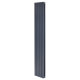Дизайнерський вертикальний радіатор опалення ARTTIDESIGN Livorno II 4/1800/272/50 сірий матовий