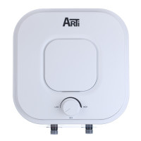 Водонагрівач ARTI WH Compact SA 10L/1 New