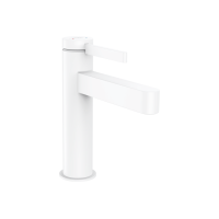Смеситель Hansgrohe Finoris 110 для умывальника с донным клапаном Matt White (76020700)
