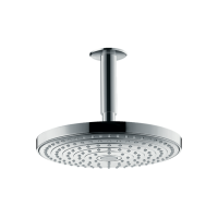 Верхний душ Hansgrohe Raindance Select S 240 2jet с держателем с потолка хромированный (26467000)