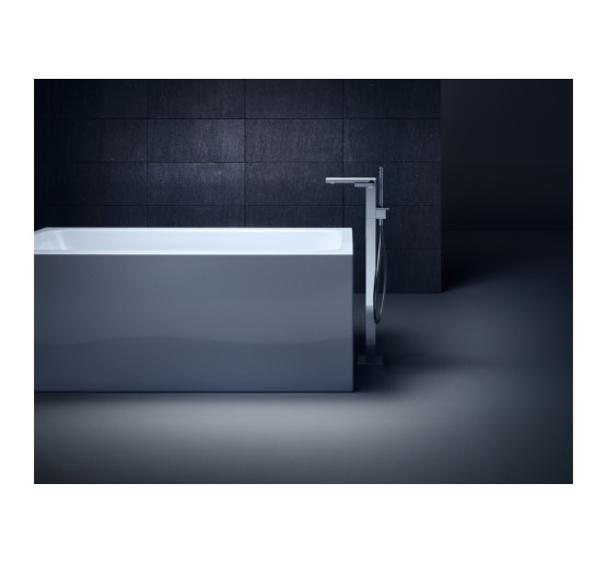 Змішувач Axor MyEdition для ванни підлоговий без накладки Polished Gold Optic 47442990